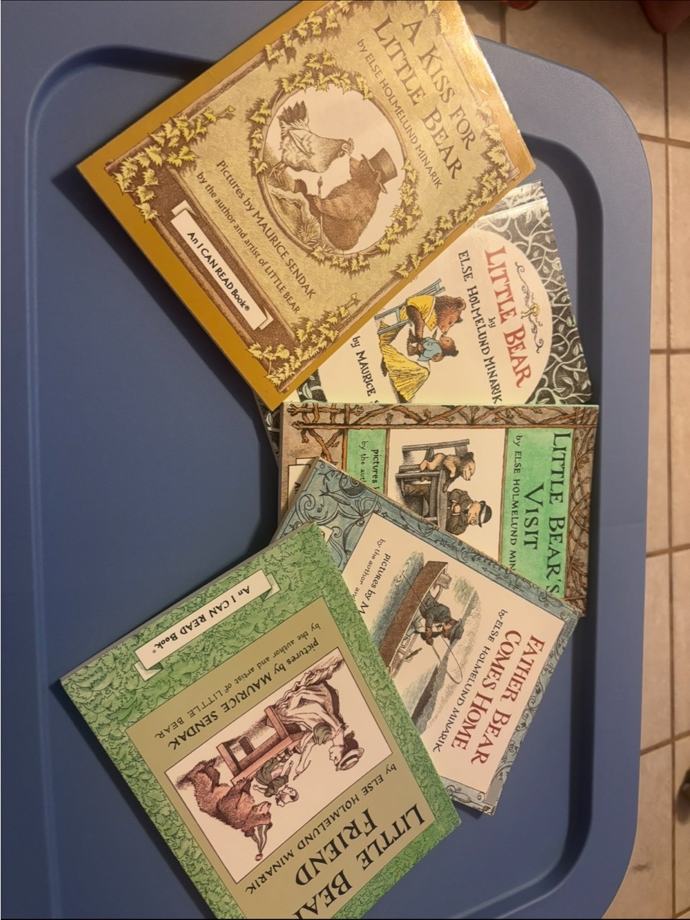 Vintage Little Bear Children's Book Bundle (Set of 5)